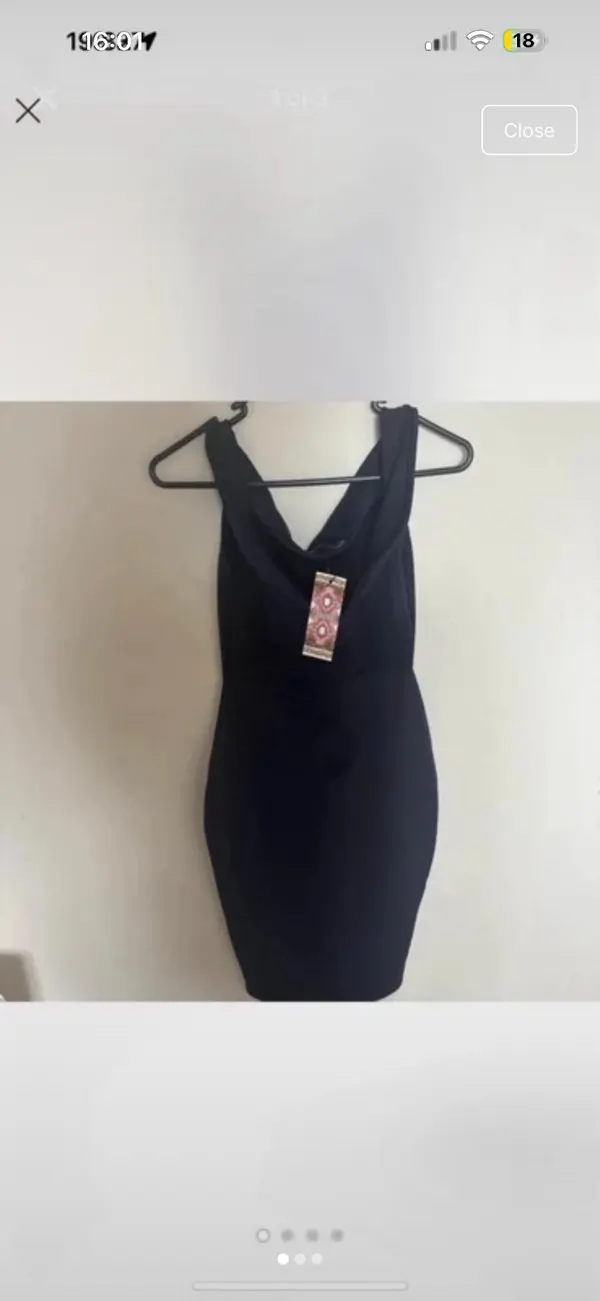 Off shoulder midi dress