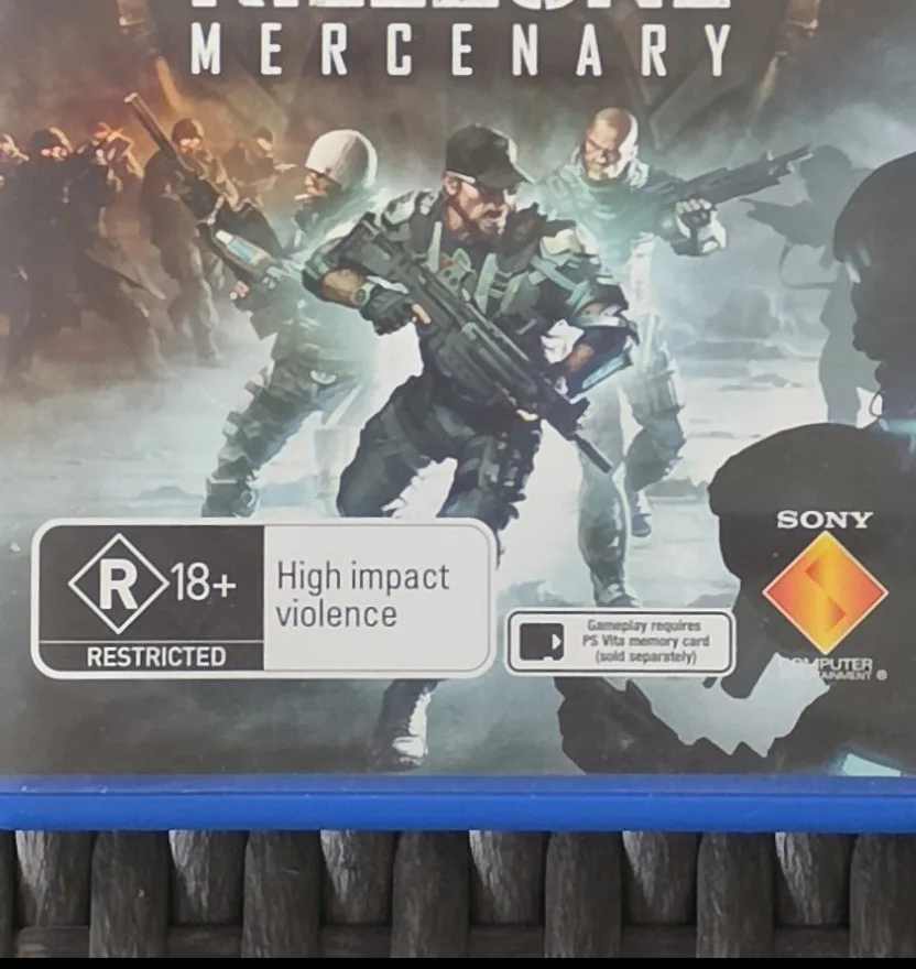 2013 Killzone Mercenary PS Vita Australian Release R18+ No Manual – photo 7