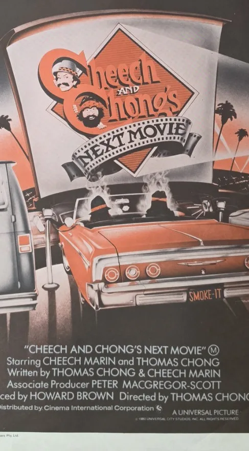 Cheech & Chong's Next Movie 1980 Australian Daybill Poster Original A – photo 7