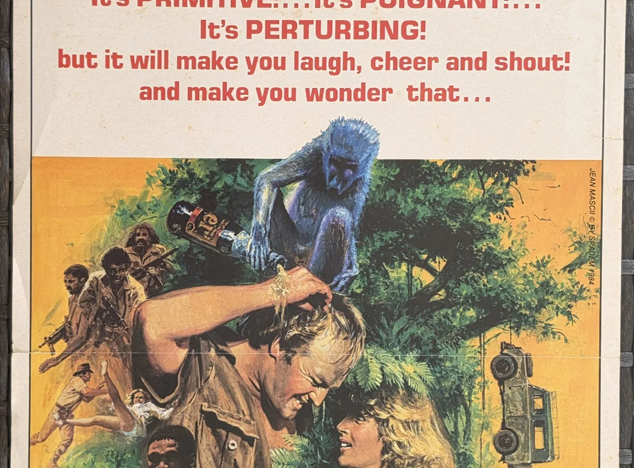 The Gods Must Be Crazy 1980 Original Australian Daybill Cult Comedy Adventure G – photo 6