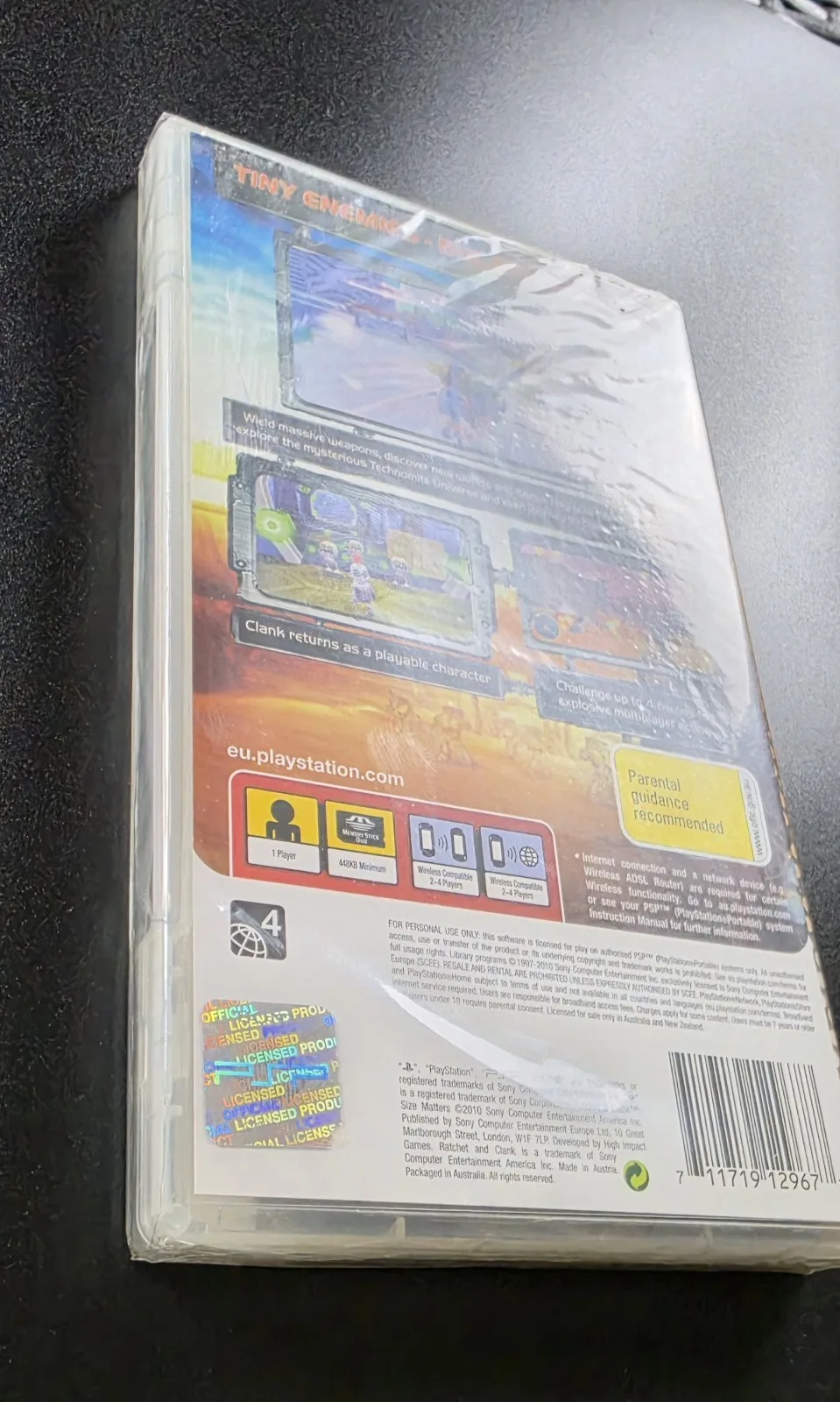 Ratchet & Clank Size Matters PSP Essentials Factory Sealed PAL Australian NEW – photo 3