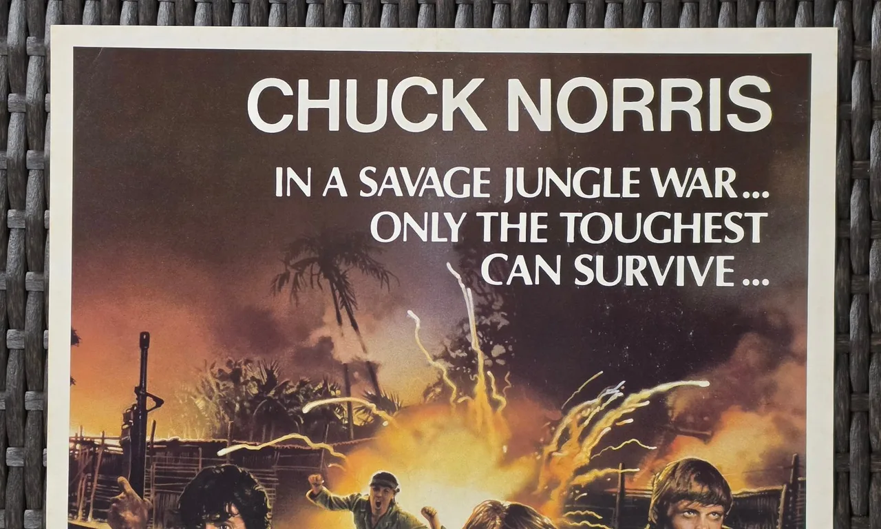 1985 Battle Rage / Missing in Action 2 Original Australian Daybill Chuck Norris — photo 3