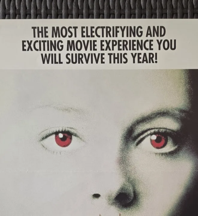 The Silence of the Lambs 1991 Original Australian Daybill Poster Anthony Hopkins – photo 4
