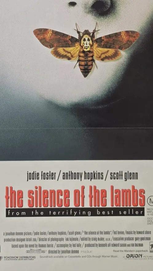 The Silence of the Lambs 1991 Original Australian Daybill Poster Anthony Hopkins – photo 7