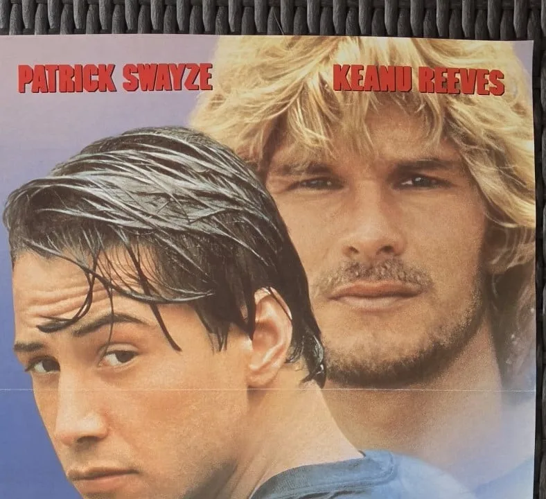 Point Break 1991 Original Australian Daybill Poster Keanu Reeves Patrick Swayze – photo 4