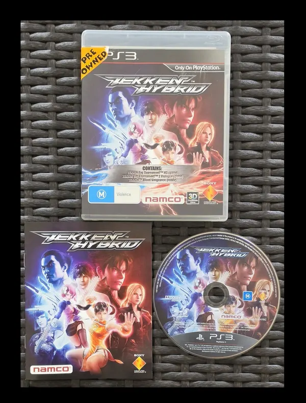 2011 Tekken Hybrid PS3 PlayStation 3 Australian Release Complete w/ Manual