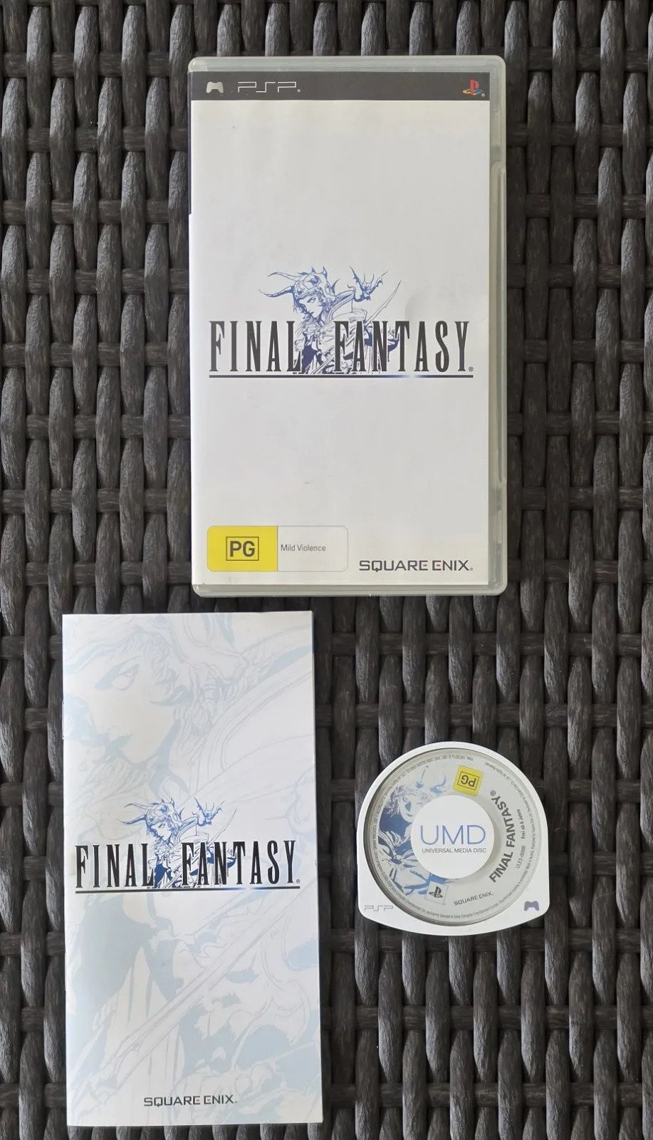 2008 Final Fantasy I PSP Australian Release Complete w/ Manual Square Enix – photo 3