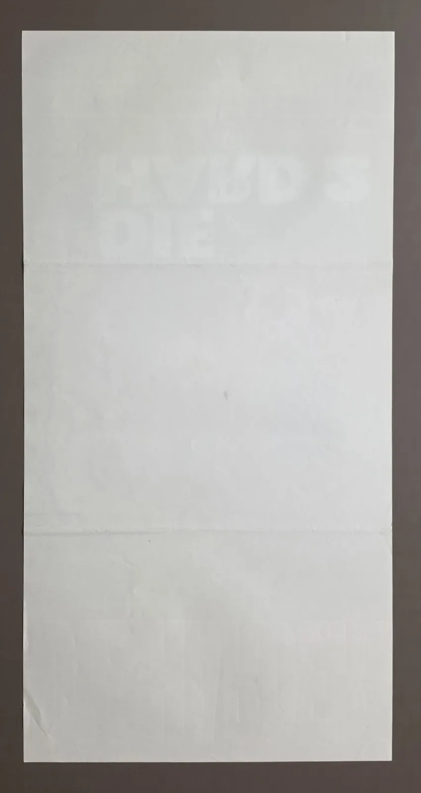 Die Hard 2 1990 Original Australian Daybill Poster Bruce Willis Die Harder – photo 3