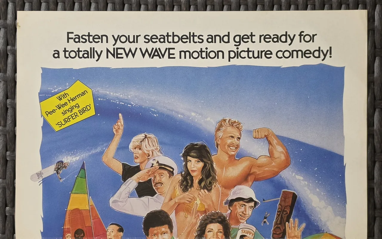 Back to the Beach 1987 Original Australian Daybill Poster Frankie Avalon VG – photo 3