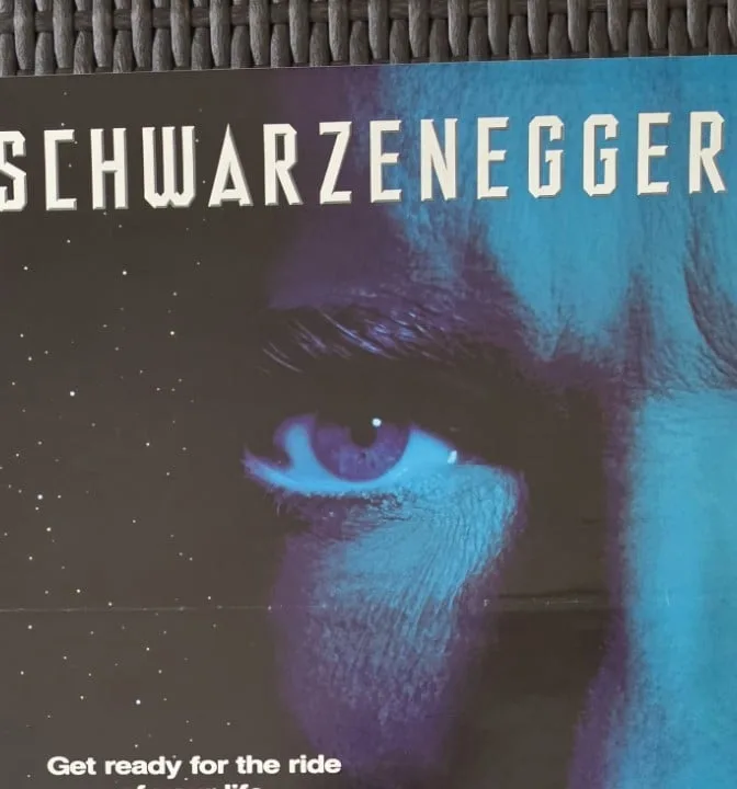 Total Recall 1990 Original Australian Daybill Poster Schwarzenegger Black Decker – photo 4