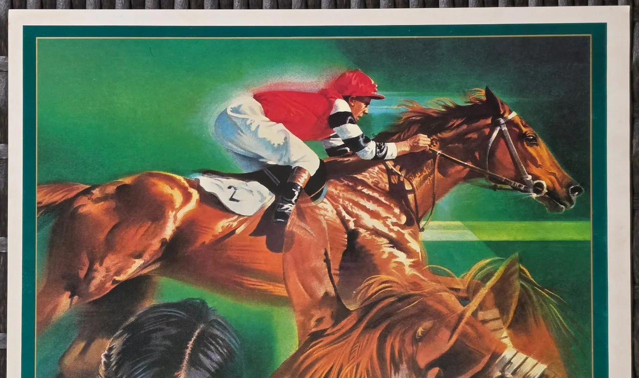 1983 Phar Lap Original Australian Daybill Movie Poster Horse Racing — photo 3