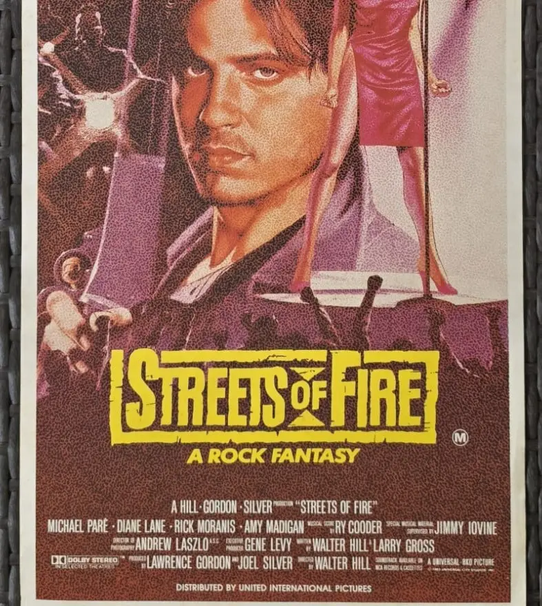 Streets of Fire 1984 Original Australian Daybill Movie Poster Diane Lane – photo 5