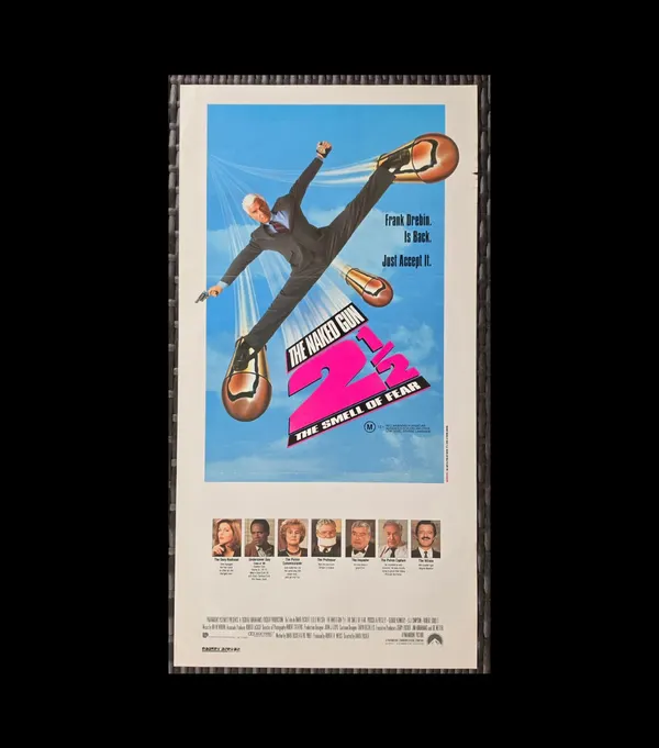 The Naked Gun 2½ 1991 The Smell of Fear Original Australian Daybill Poster