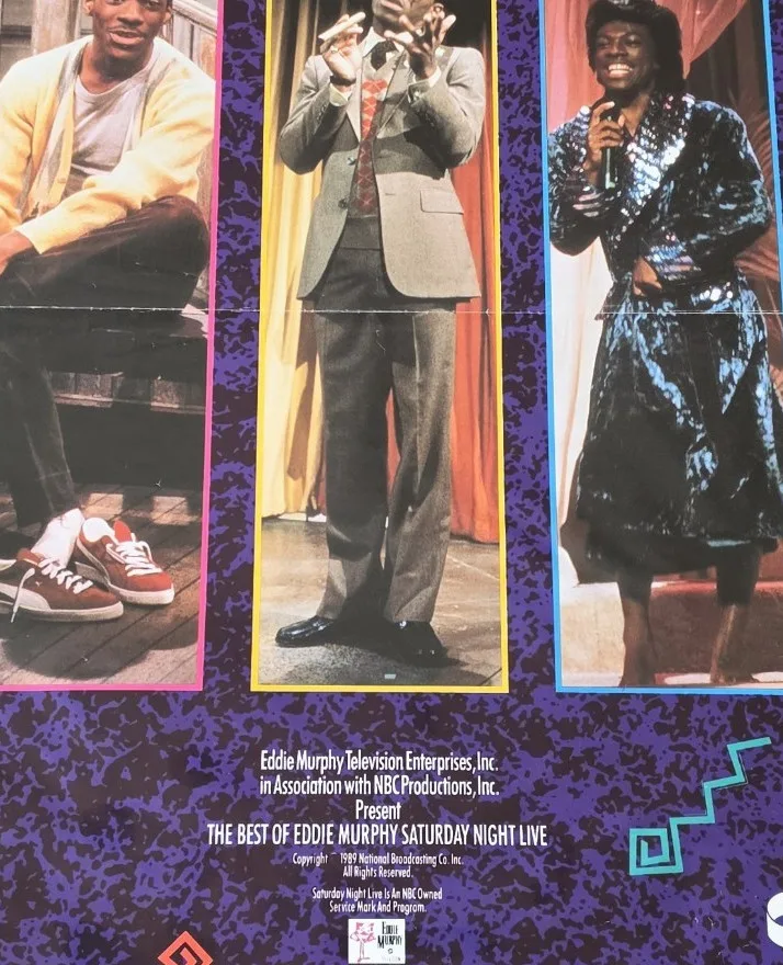 The Best of Eddie Murphy 1989 Australian Video Promo Poster SNL CIC – photo 5