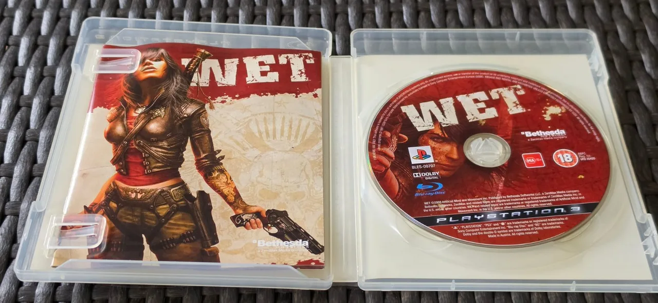 2009 WET PS3 PlayStation 3 Australian Release Complete w/ Manual — photo 6