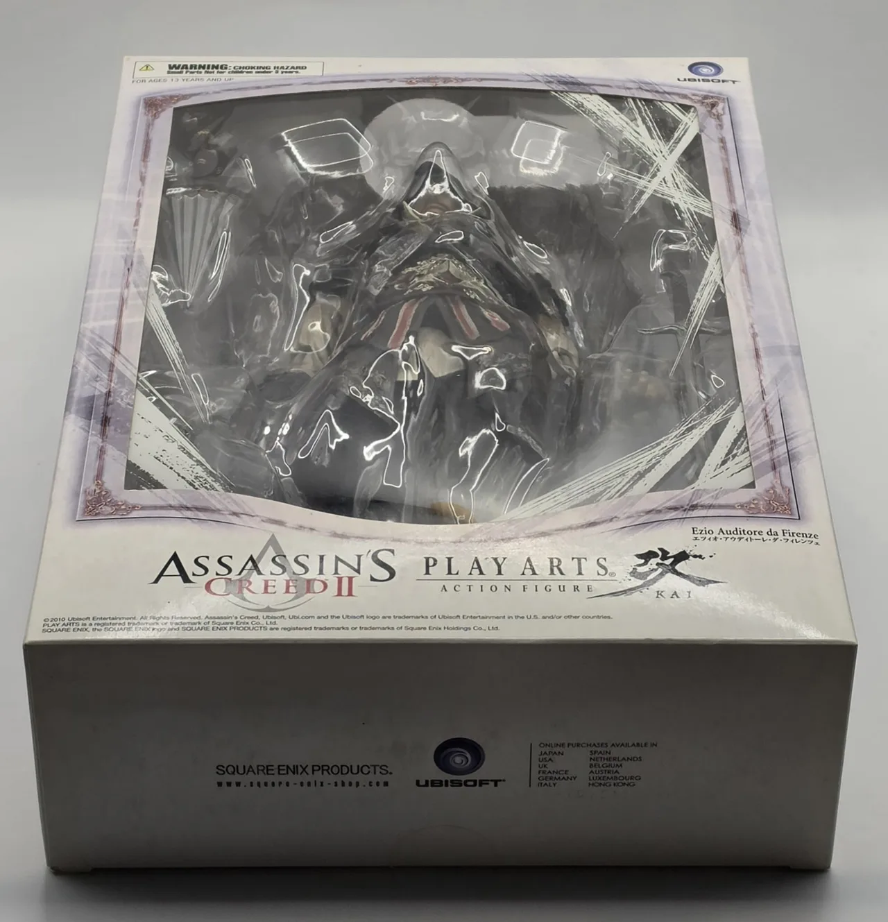 2010 Assassin's Creed II Play Arts Kai Ezio Auditore Factory Sealed Figure – photo 5
