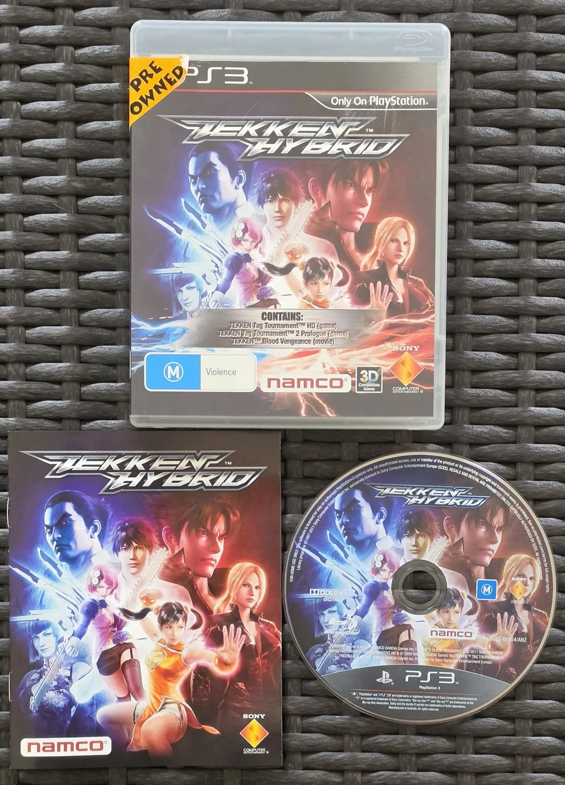 2011 Tekken Hybrid PS3 PlayStation 3 Australian Release Complete w/ Manual – photo 3