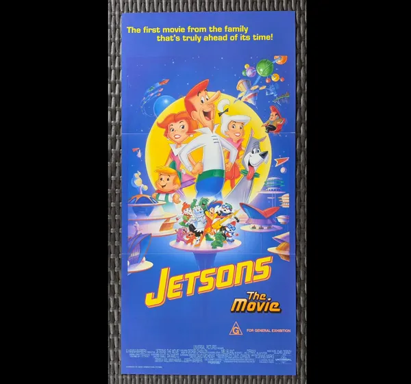 Jetsons: The Movie 1990 Original Australian Daybill Movie Poster Hanna-Barbera
