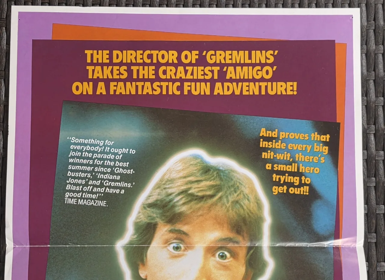 Innerspace 1987 Original Australian Daybill Poster Spielberg Sci-Fi Comedy E – photo 5