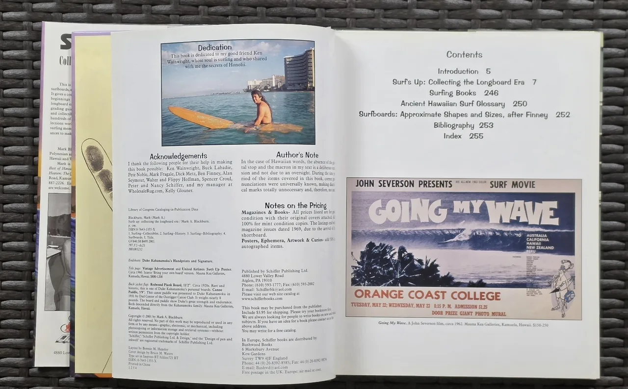 2001 Surf's Up Collecting the Longboard Era Mark Blackburn 1st Edition Surfing – photo 6