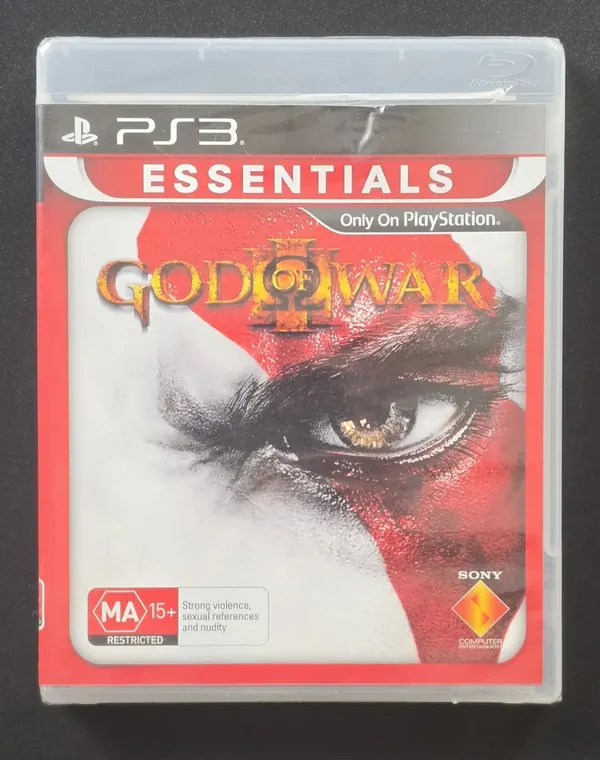 2012 God of War III Essentials PS3 Factory Sealed Australia Brand New
