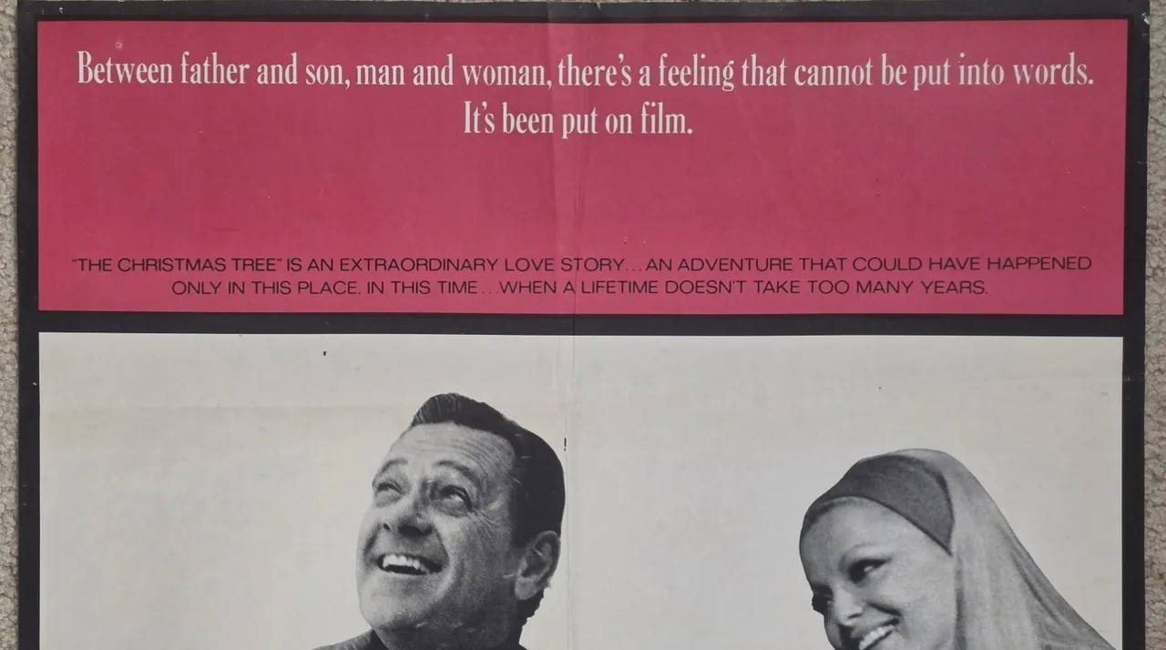 The Christmas Tree 1969 Original Australian One Sheet 27x40Poster William Holden – photo 3