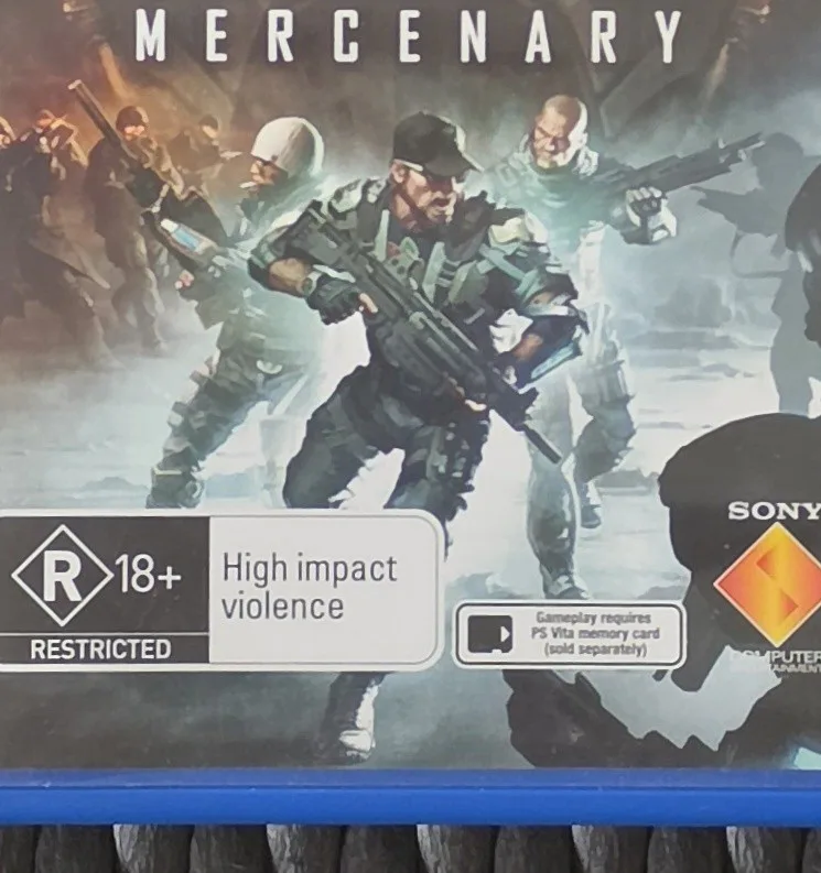 2013 Killzone Mercenary PS Vita Australian Release R18+ No Manual – photo 9
