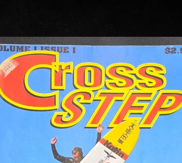 1993 Cross Step Vol. 1 No. 1 First Issue Surf Magazine Joey Hawkins VG Bag+Board – photo 6