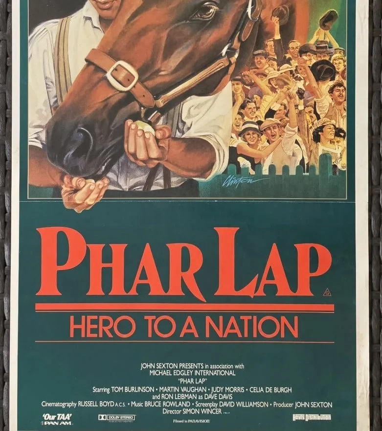 Phar Lap 1983 Original Australian Daybill Movie Poster Tom Burlinson Horse Racin – photo 5