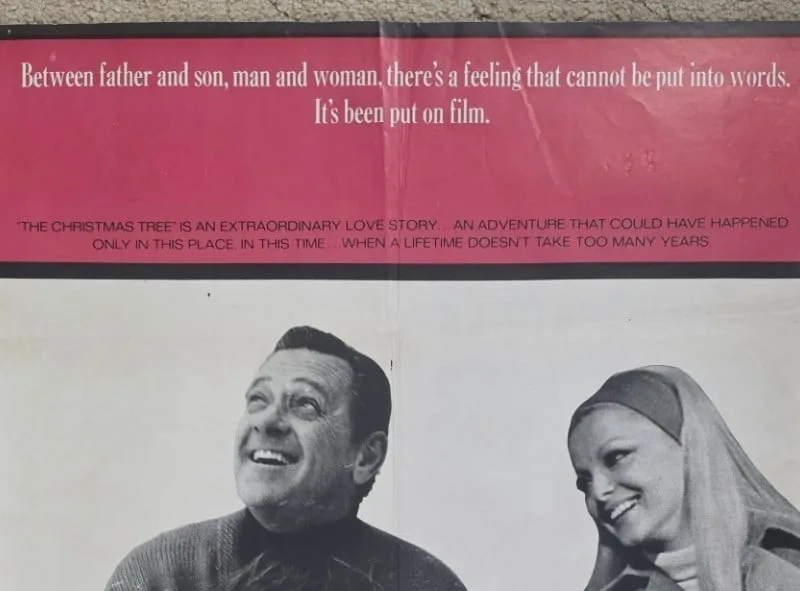The Christmas Tree 1969 Original Australian One Sheet 27x40Poster William Holden – photo 6