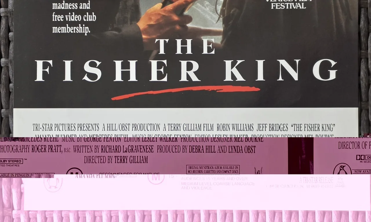 1991 The Fisher King Original Australian Daybill Movie Poster Robin Williams – photo 4