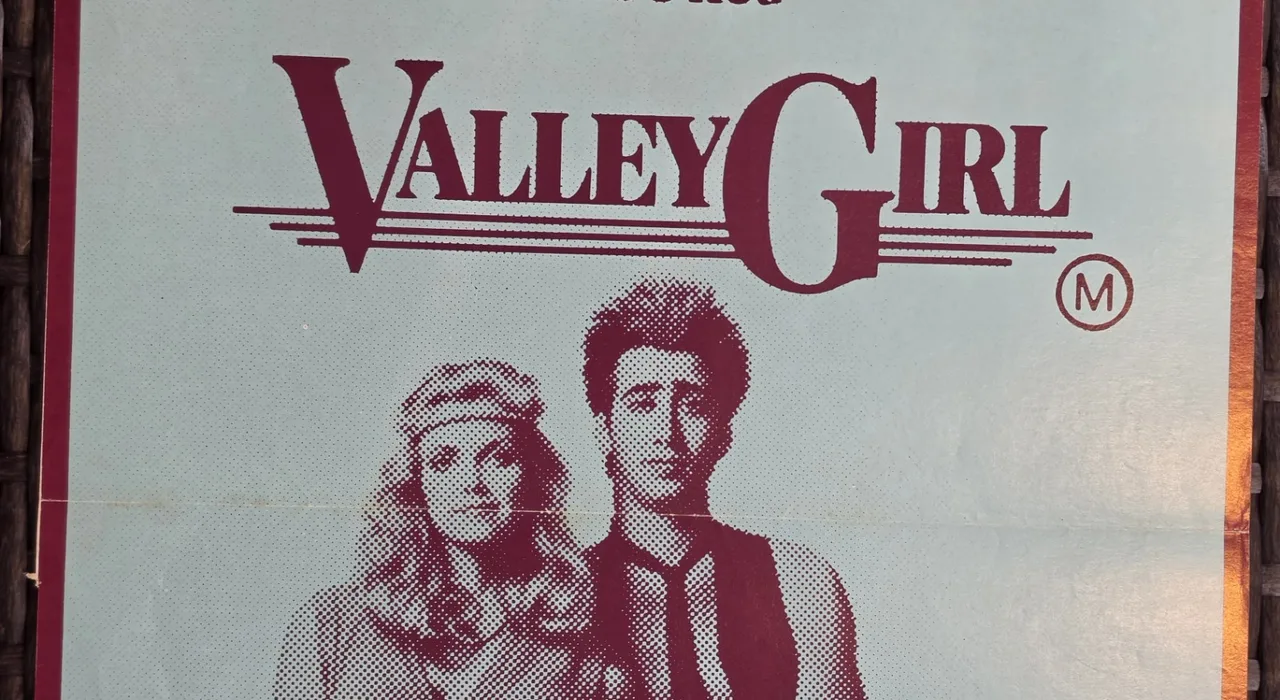Valley Girl 1983 Original Australian Daybill Poster Nicolas Cage Teen Comedy VG – photo 6