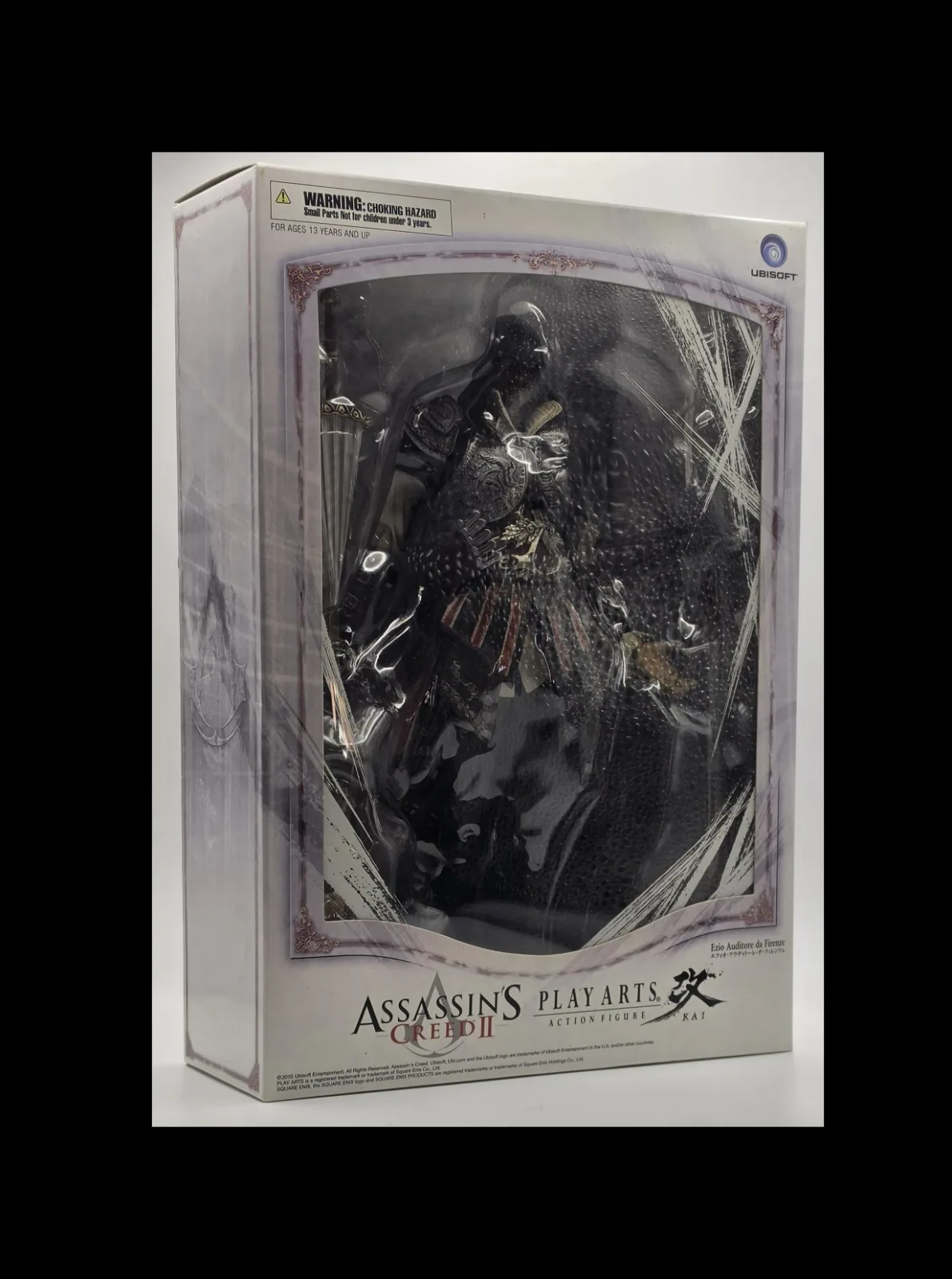 2010 Assassin's Creed II Play Arts Kai Ezio Auditore Factory Sealed Figure – photo 4