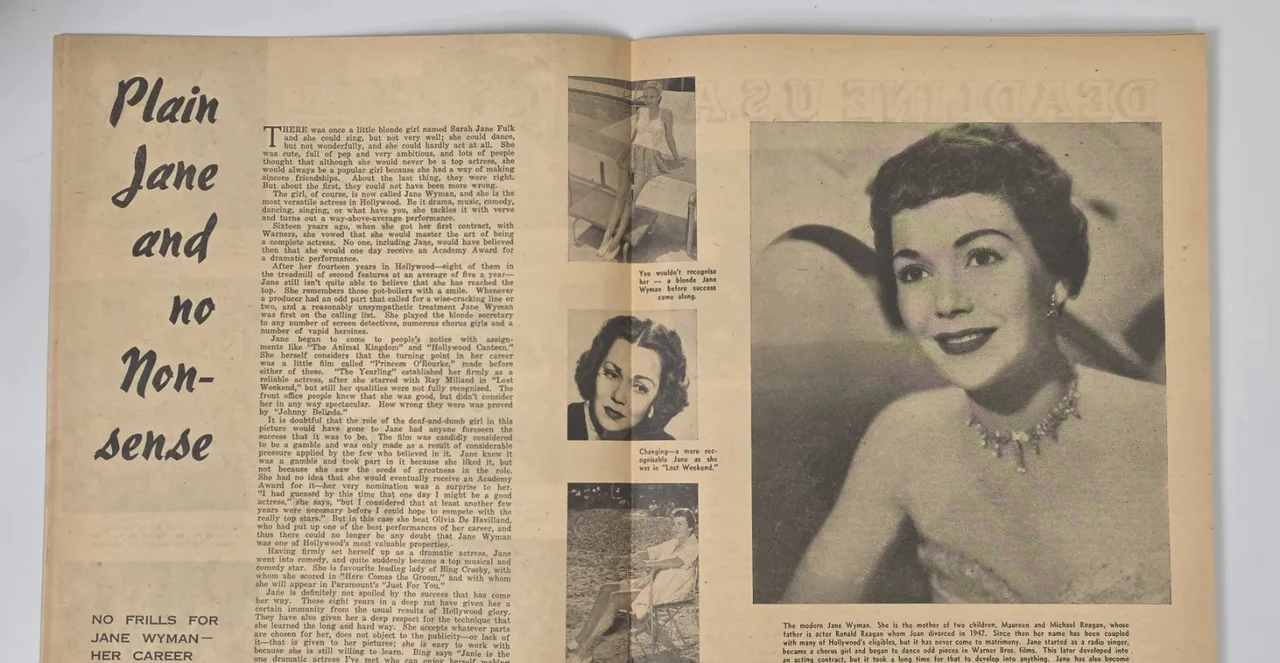1952 Photoplayer Magazine Sept Vol XXX No 21 Tony Curtis Mona Freeman – photo 7