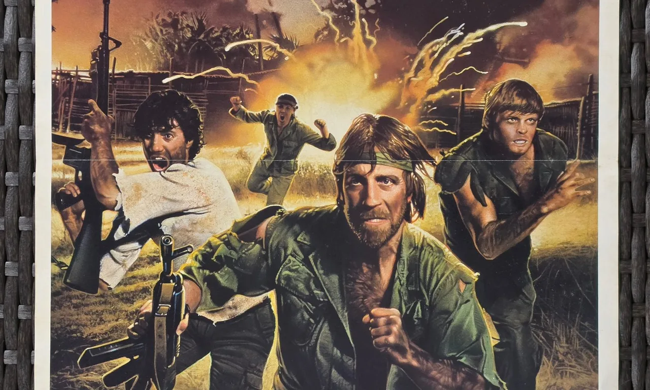 1985 Battle Rage / Missing in Action 2 Original Australian Daybill Chuck Norris — photo 4