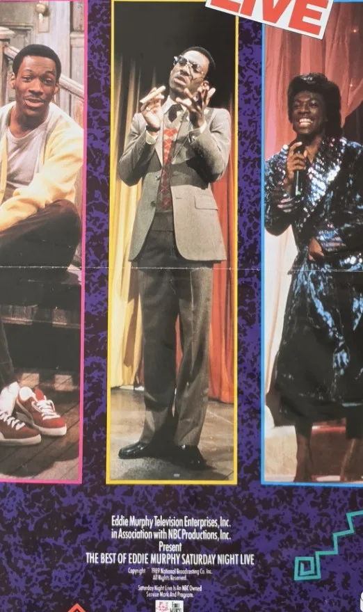 The Best of Eddie Murphy 1989 Australian Video Promo Poster SNL CIC – photo 7