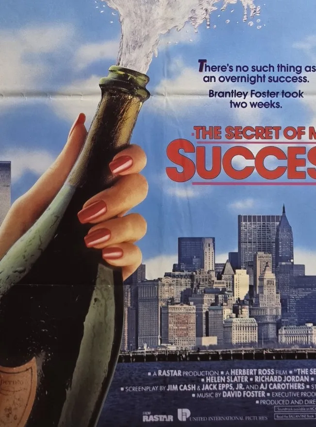 1987 The Secret of My Success Original Australian 27x40 One Sheet Movie Poster – photo 7