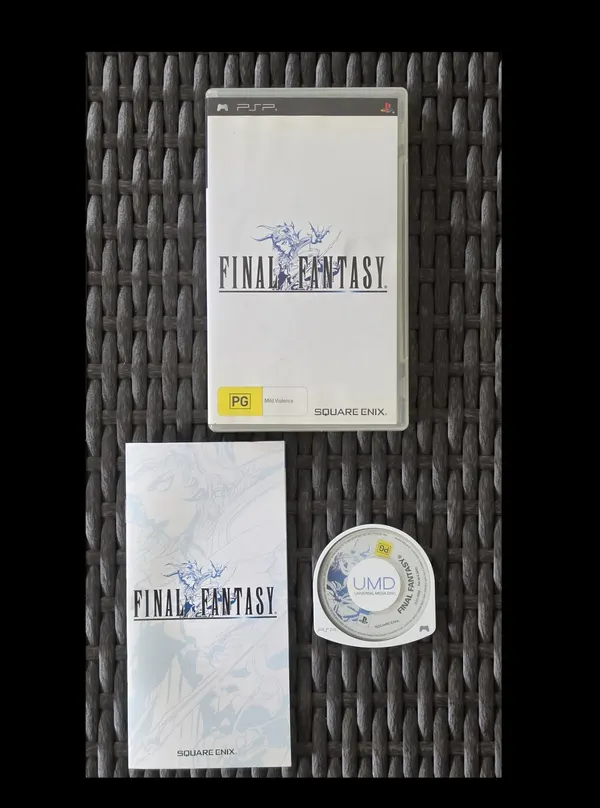 2008 Final Fantasy I PSP Australian Release Complete w/ Manual Square Enix