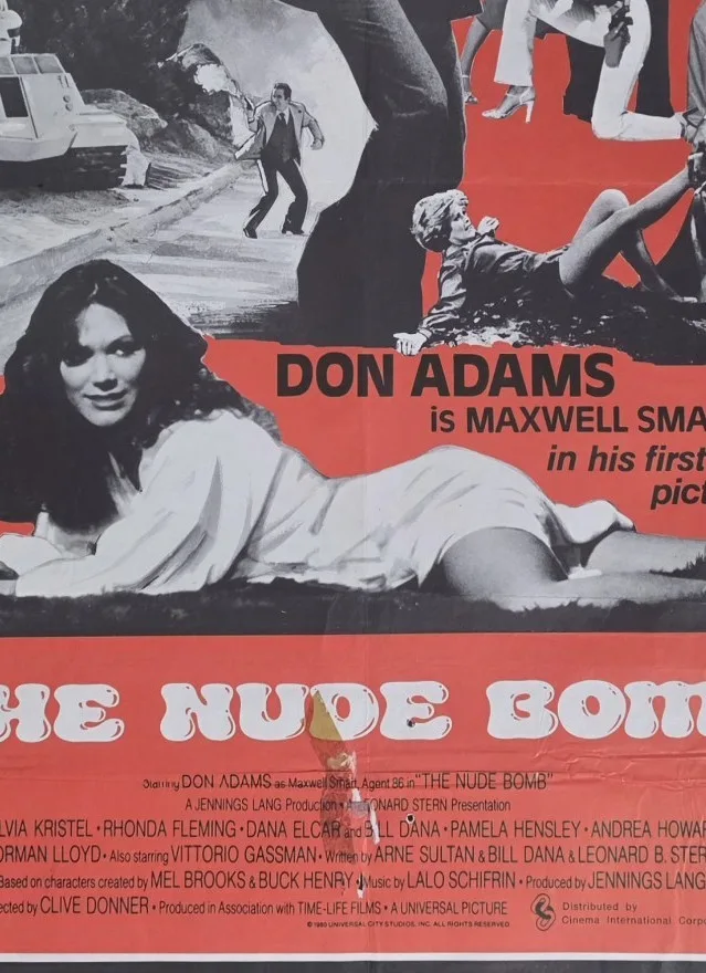 The Nude Bomb 1980 Original Australian One Sheet Movie Poster Get Smart Don Adam – photo 10