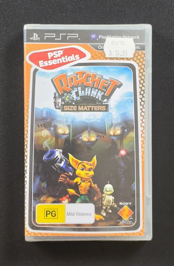 Ratchet & Clank Size Matters PSP Essentials Factory Sealed PAL Australian NEW