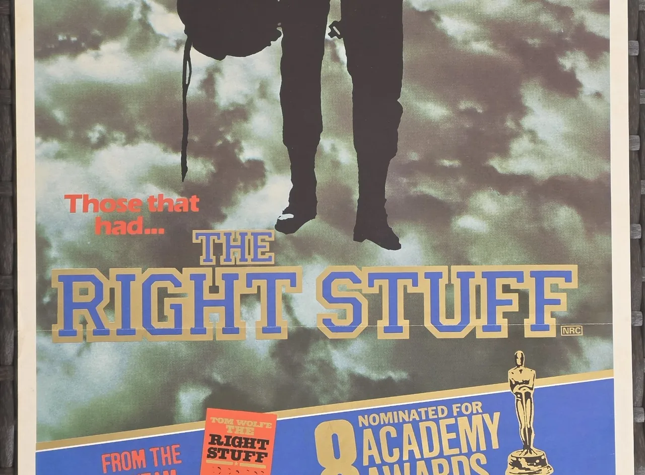 The Right Stuff 1983 Original Australian Daybill Movie Poster Space NASA VG – photo 4