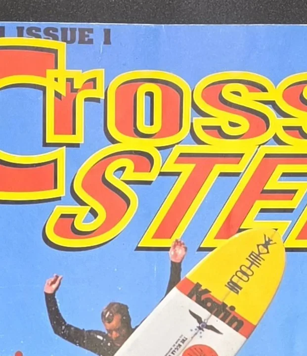 1993 Cross Step Vol. 1 No. 1 First Issue Surf Magazine Joey Hawkins VG Bag+Board – photo 10