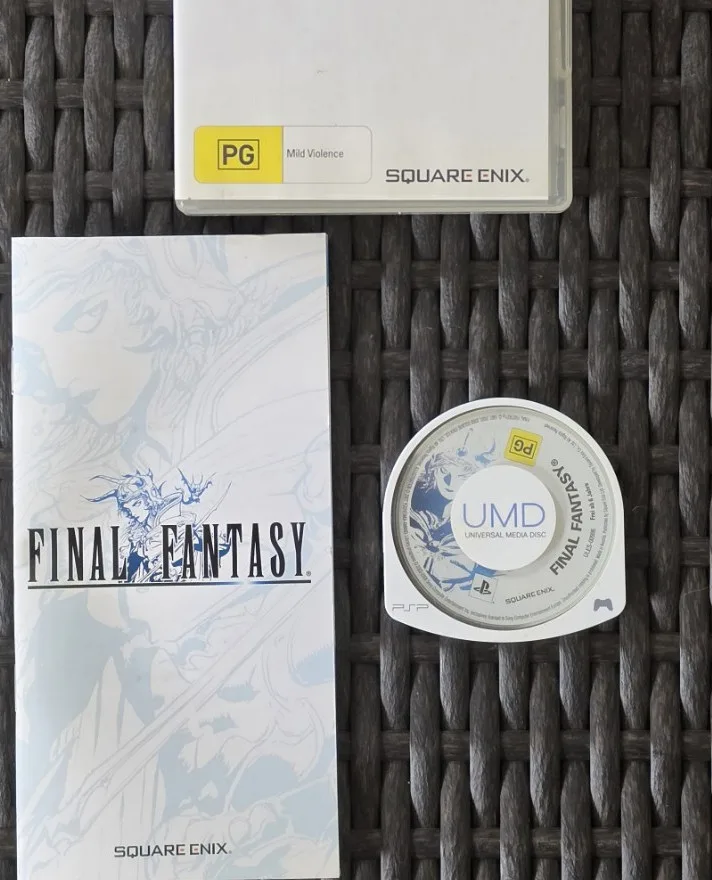 2008 Final Fantasy I PSP Australian Release Complete w/ Manual Square Enix – photo 8