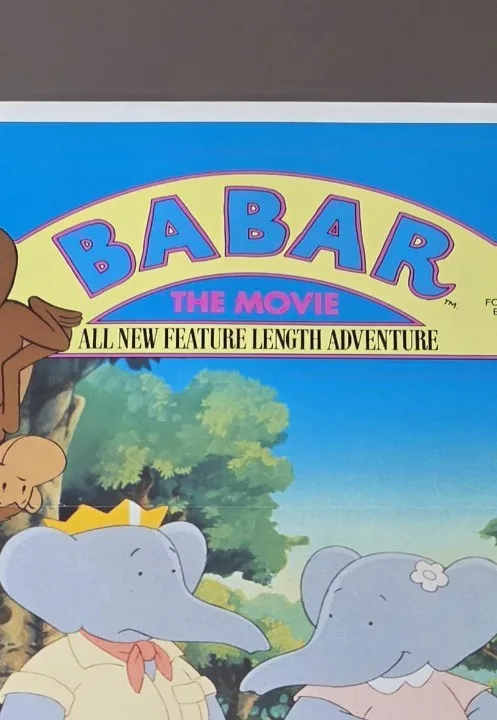 Babar The Movie 1989 Original Australian Daybill Poster Nelvana Hoyts – photo 4