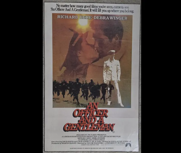 An Officer and a Gentleman 1982 Original Australian One Sheet Richard Gere