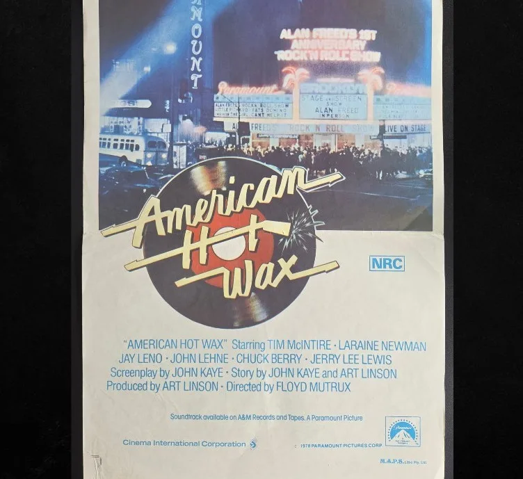 1978 American Hot Wax Original Australian Daybill Movie Poster Rock N Roll E – photo 7
