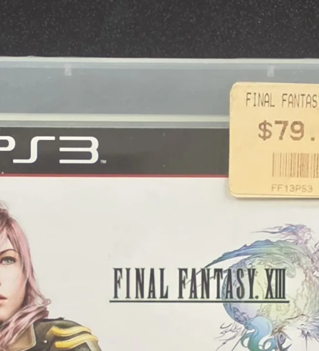 2010 Final Fantasy XIII PS3 Brand New Factory Sealed EB Games Price Sticker PAL – photo 5