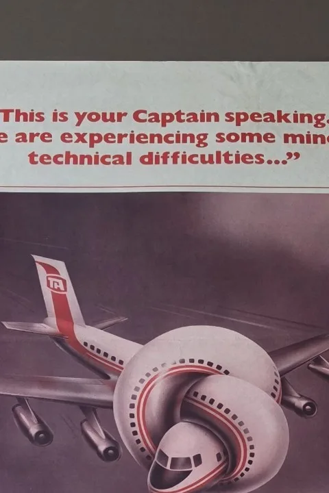 Flying High 1980 Original Australian Daybill Poster Airplane Leslie Nielsen – photo 4
