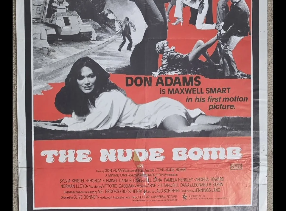 The Nude Bomb 1980 Original Australian One Sheet Movie Poster Get Smart Don Adam – photo 8