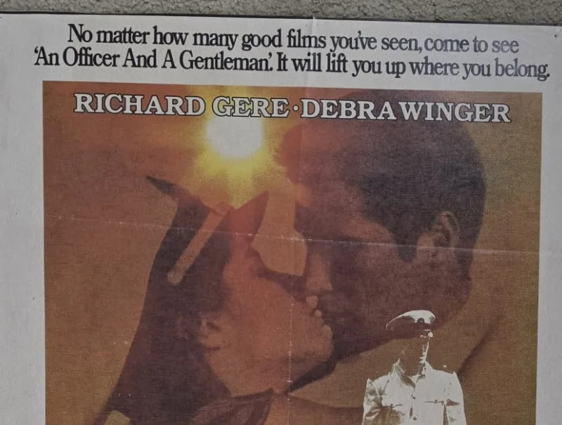An Officer and a Gentleman 1982 Original Australian One Sheet Richard Gere – photo 6